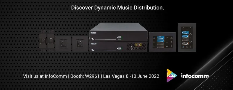 Dynamic Music Distribution and MOVER at InfoComm 2022