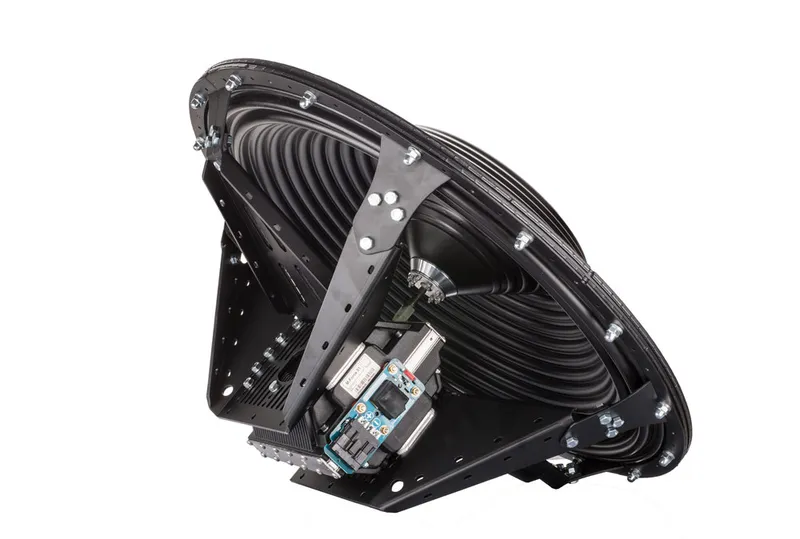M-Force 301P01 transducer: diaphragm, chassis and motor, side view