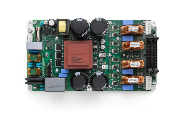 LiteMod 4HC amplifier module, circuit board seen from above